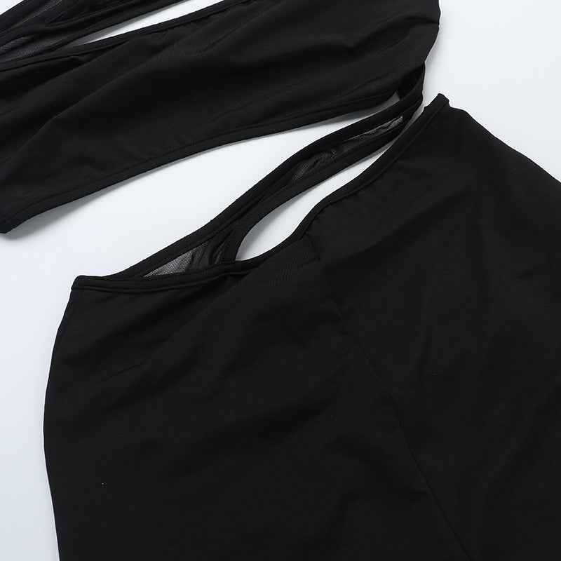 Women's Jumpsuit Cutout out See through