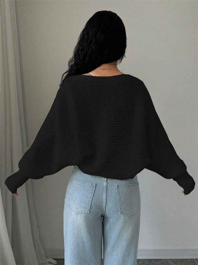 Loose All Match Knitted Cardigan Sweater