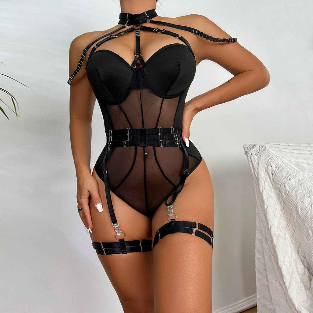 Complex Heavy Craft Lingerie Bodysuit
