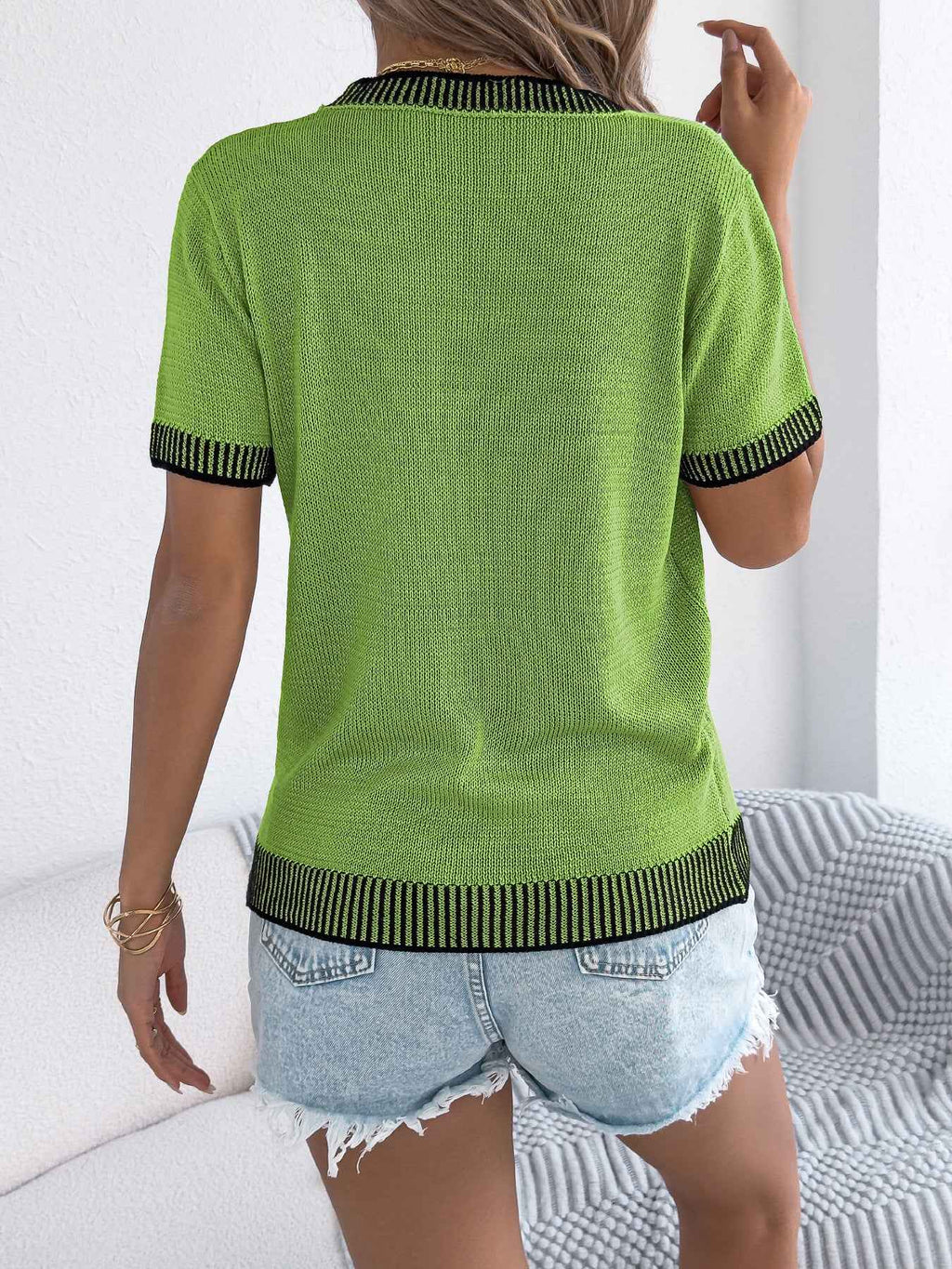 Striped Pocket T-shirt