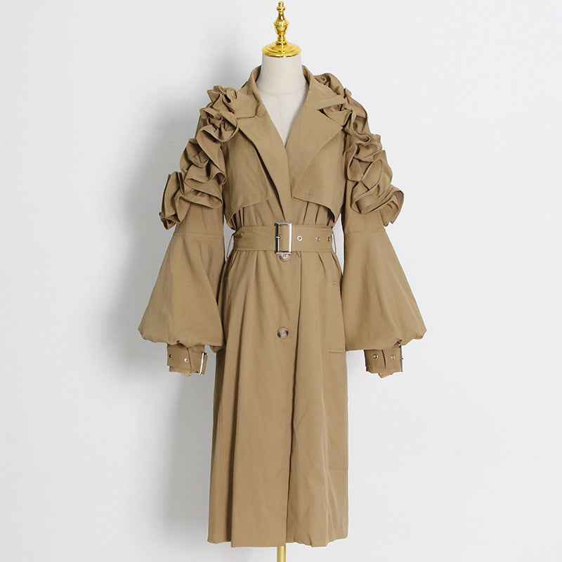 Elegant High Grade Windbreaker for Women Jacket MUNSIEUR