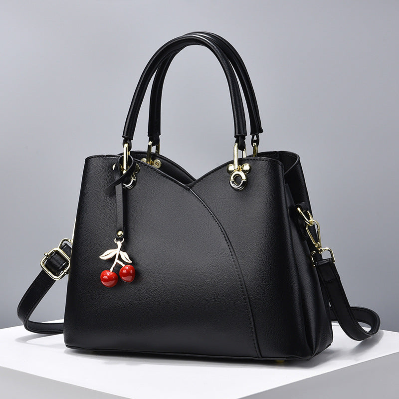Women's Crossbody Shoulder Bag - High-Grade Leather Handbag for Women
