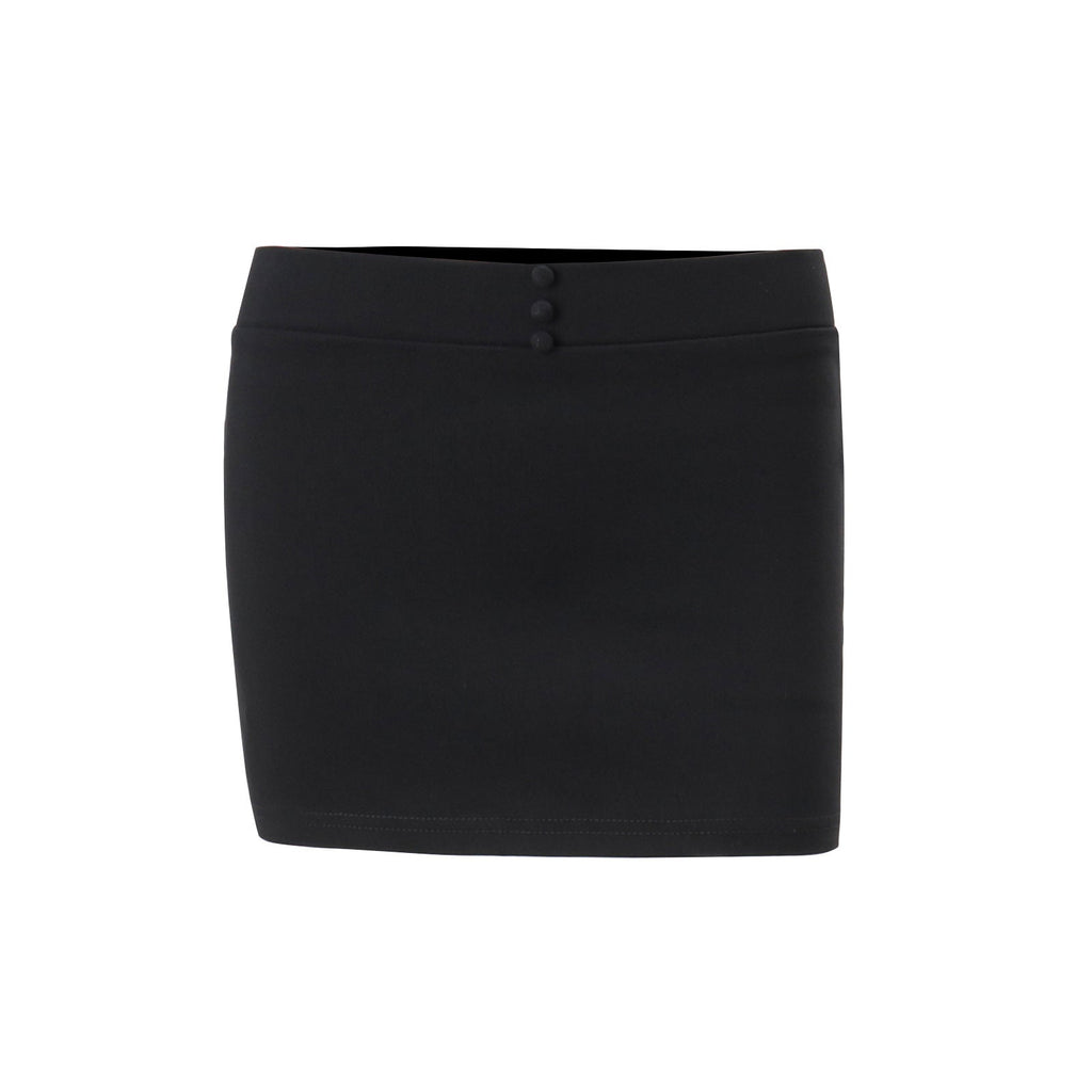 MUNSIEUR Off Shoulder Retro Mesh Skirt Set