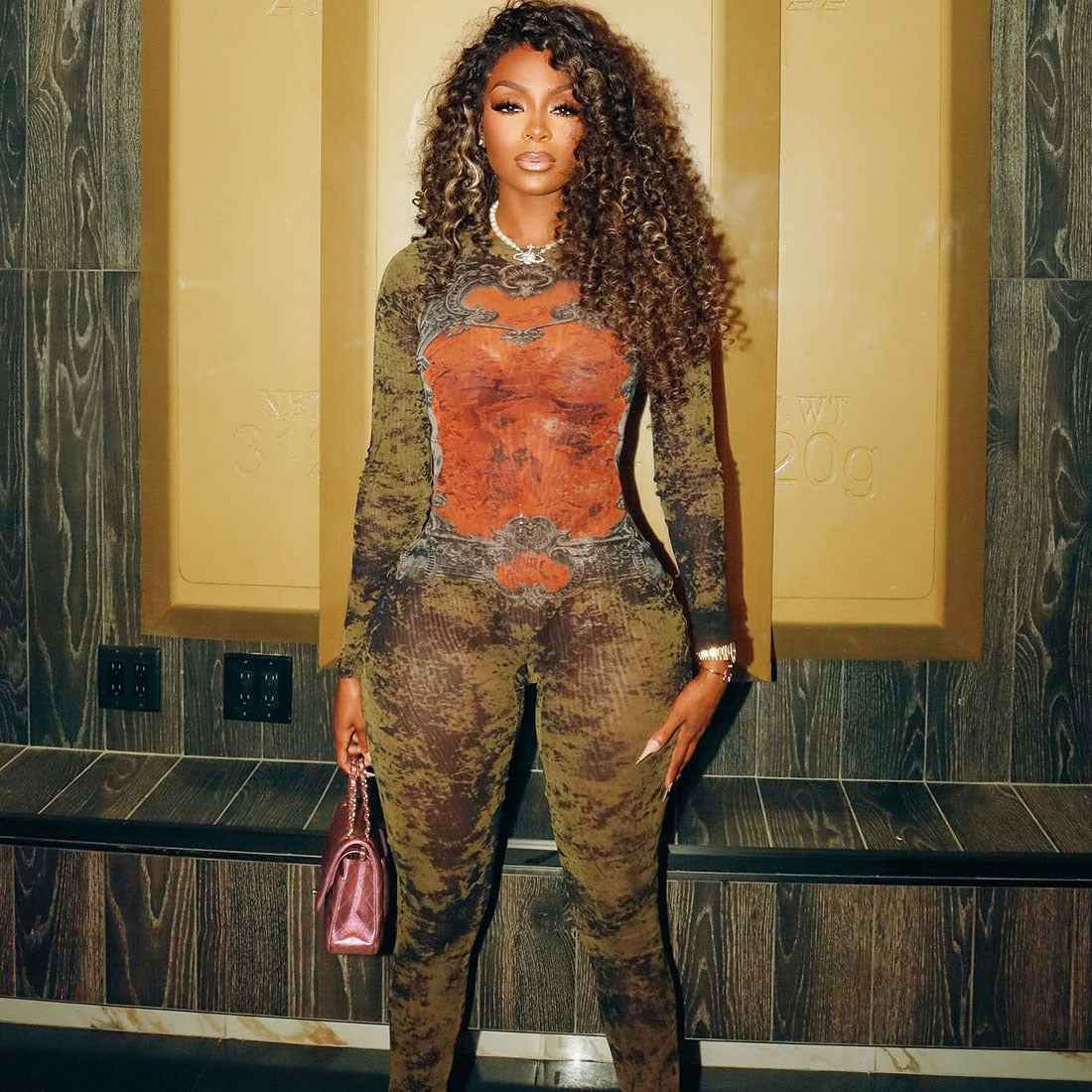 Long Sleeve Jumpsuit