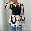 Women's All Over Print Blouse
