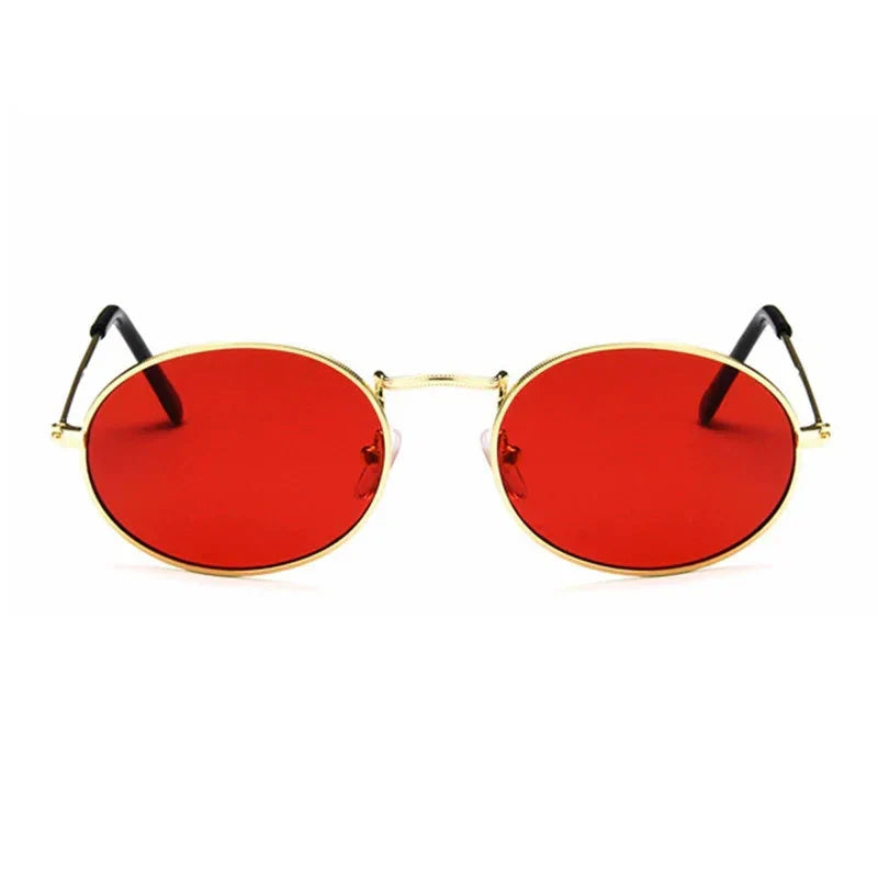 Influencer Retro Metal Sunglasses