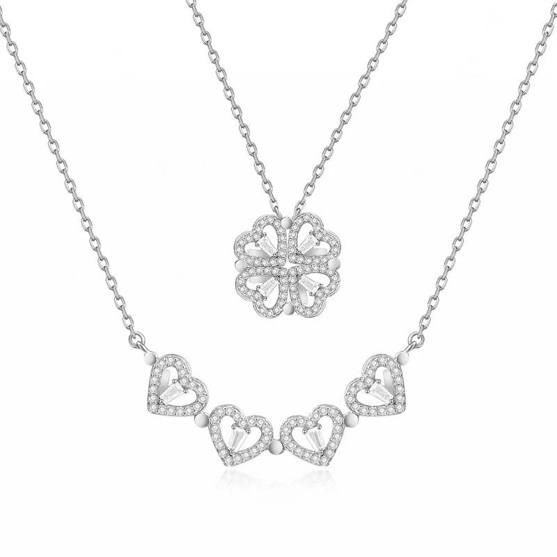 Dreamy Moon & Butterfly Necklace