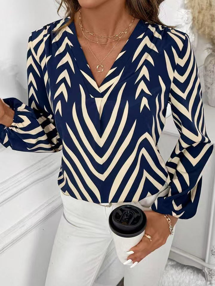 Long Sleeve Casual Elegant Blouse