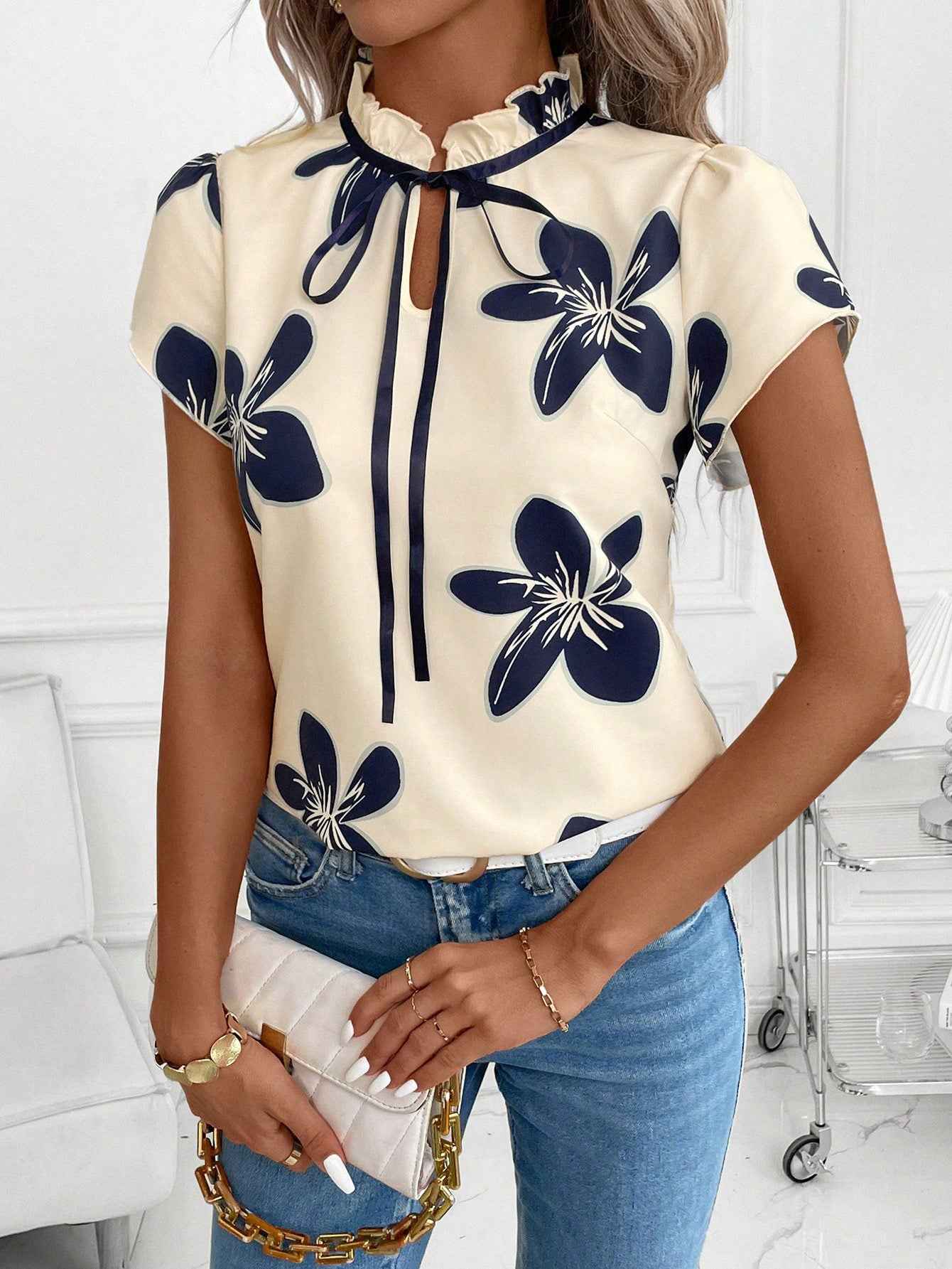 MUNSIEUR All Pleated Blouse