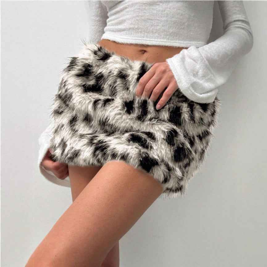 Authentic Premium Furry Skirt - Luxury Streetwear