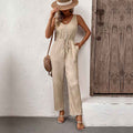 Summer Women's Clothing Solid Color Jumpsuit