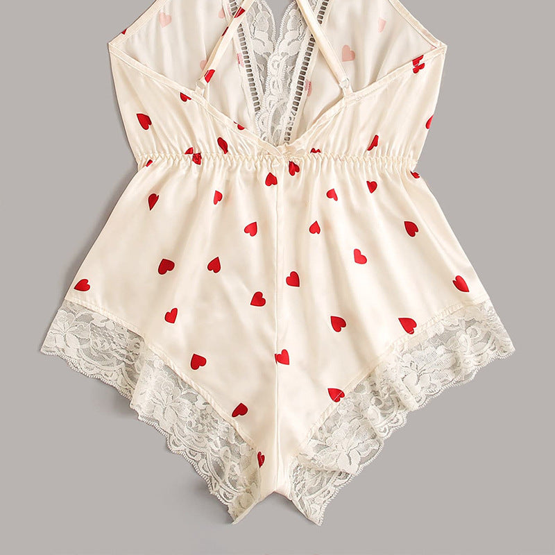 Women's Sleepwear Love Print Valentine's Day Collection