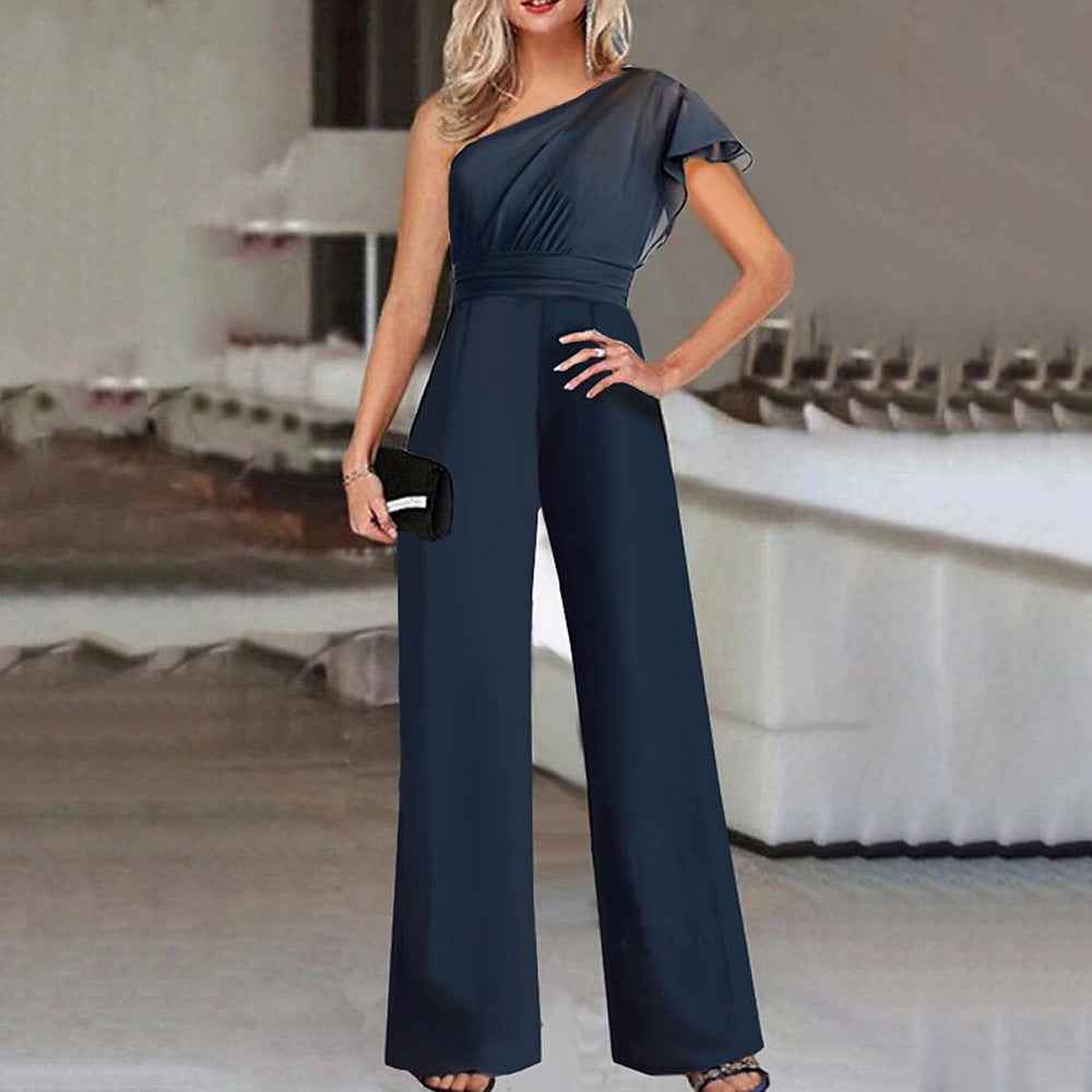 Strapless High Waist Jumpsuit