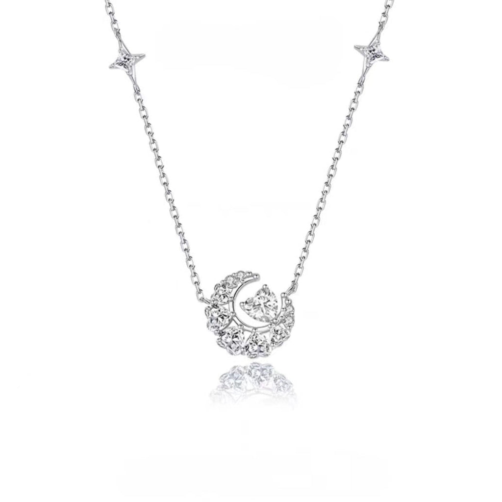 Dreamy Moon & Butterfly Necklace