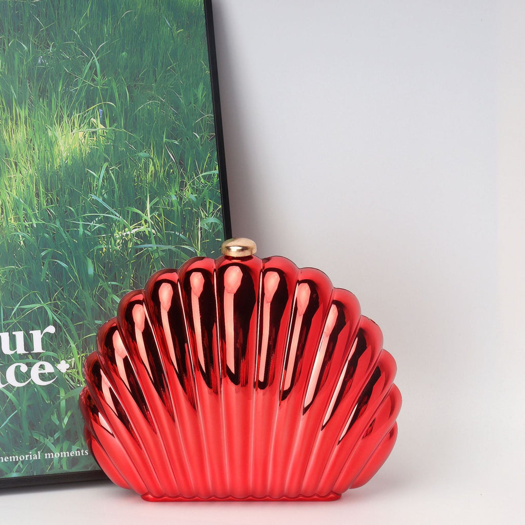 Shell Box Bag, Clutch Purse, Dinner Purse evening Clutch Purse Party