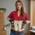 MUNSIEUR Knitted Cardigan Sweater