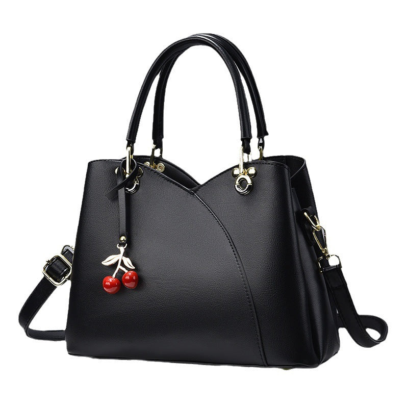 Women's Crossbody Shoulder Bag - High-Grade Leather Handbag for Women