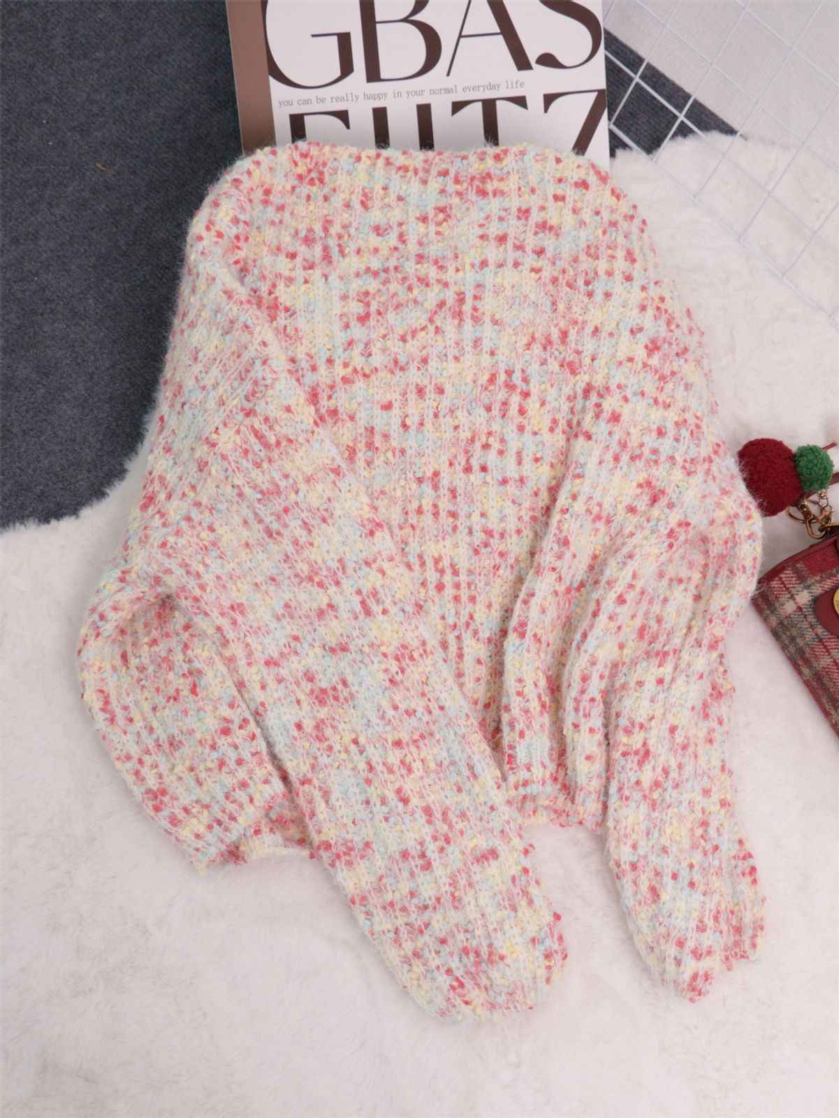 Knitted Pullover Sweater for Women