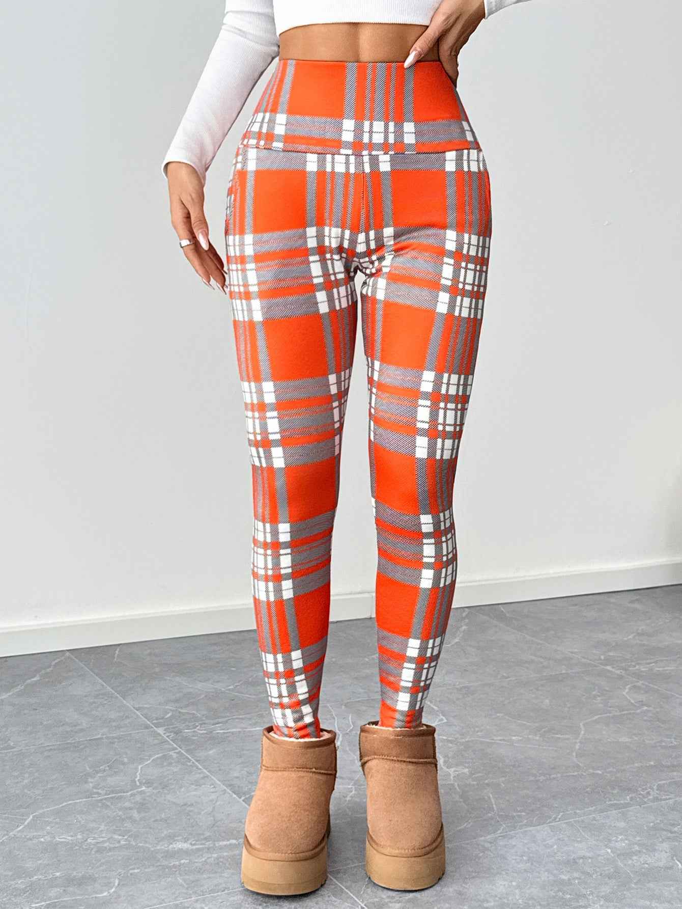 High Waist Warm Leggings