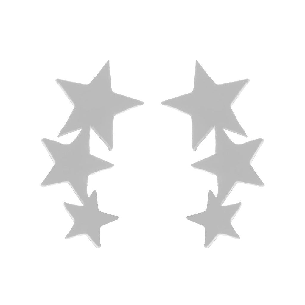 Mini Star Moon Heart Ear Studs