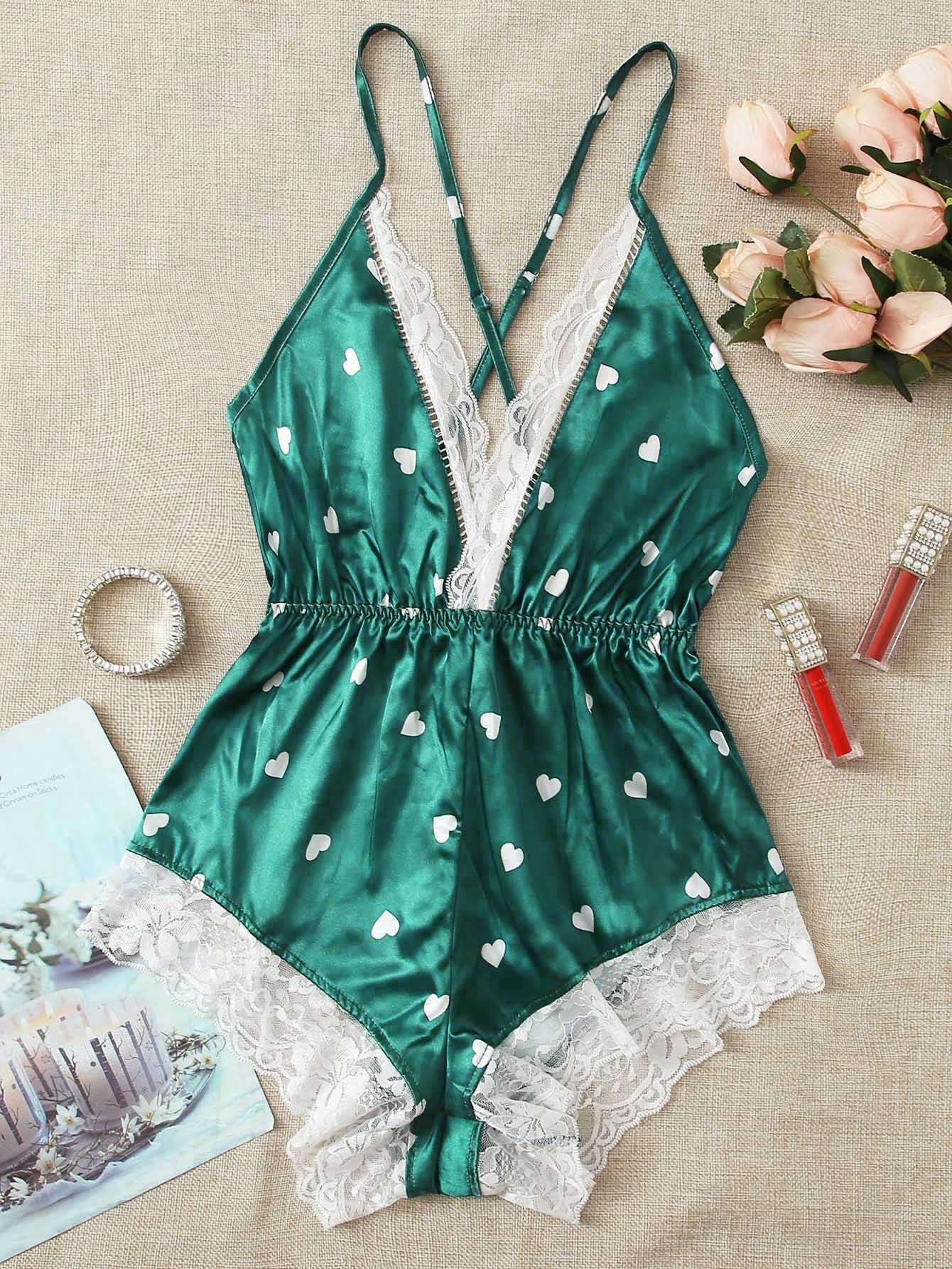 Women's Sleepwear Love Print Valentine's Day Collection