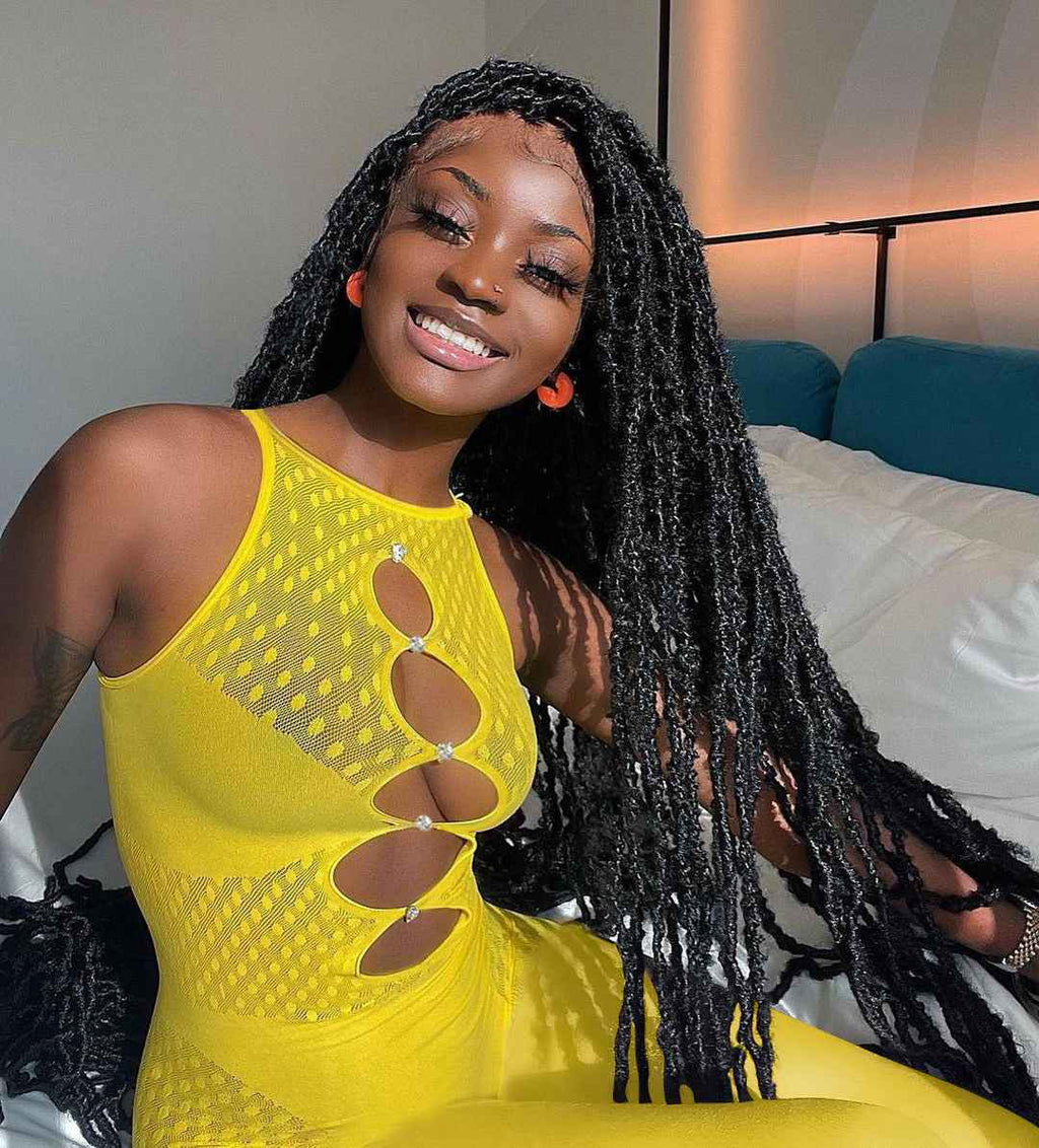 Mesh Milk Stitching Jumpsuit