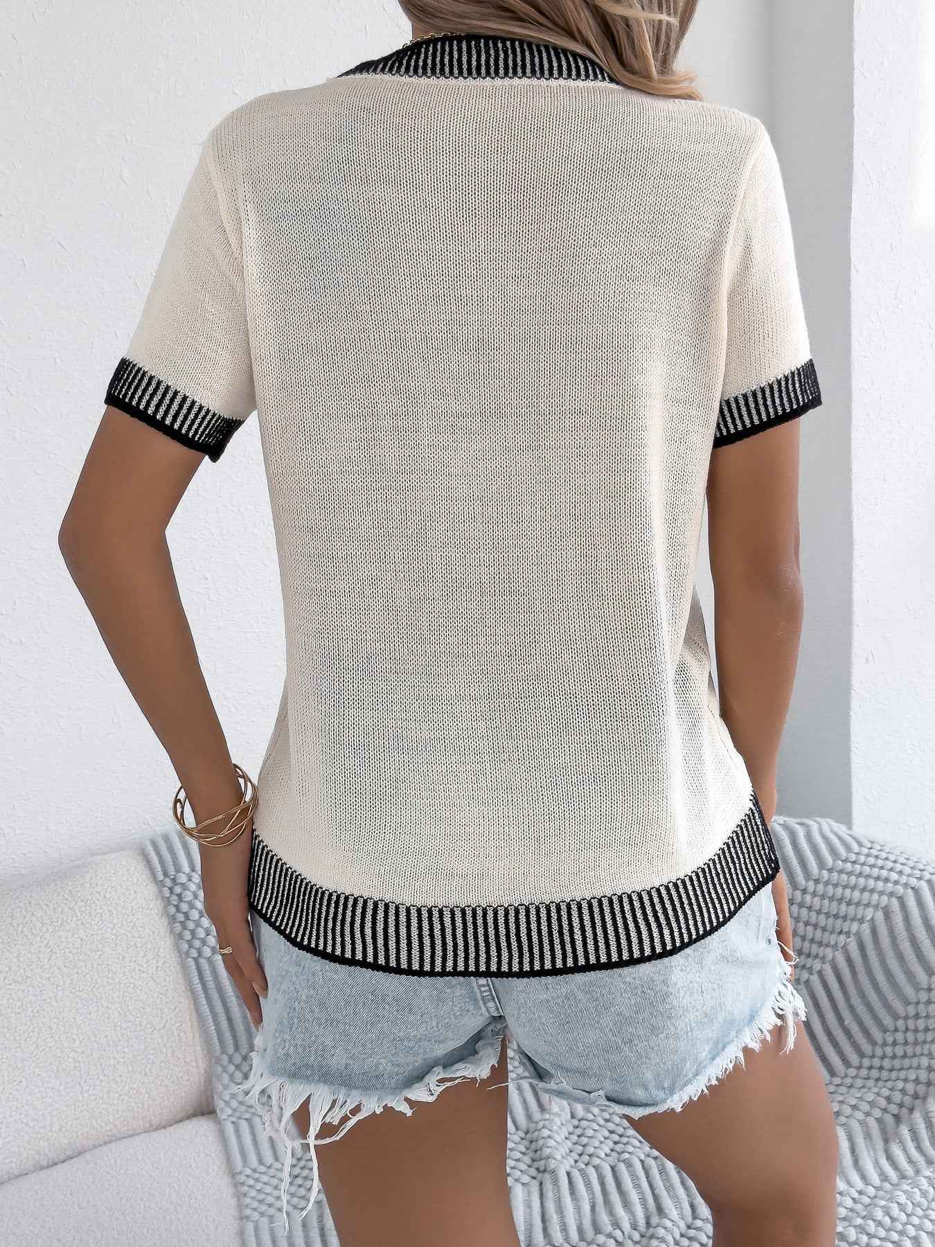 Striped Pocket T-shirt