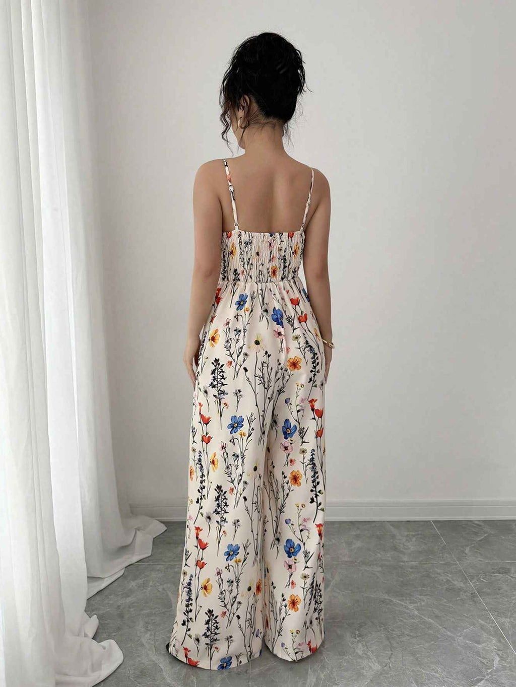Sexy Floral Slim Fit Jumpsuit