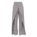 French Irregular Asymmetric Casual Jeans for Women