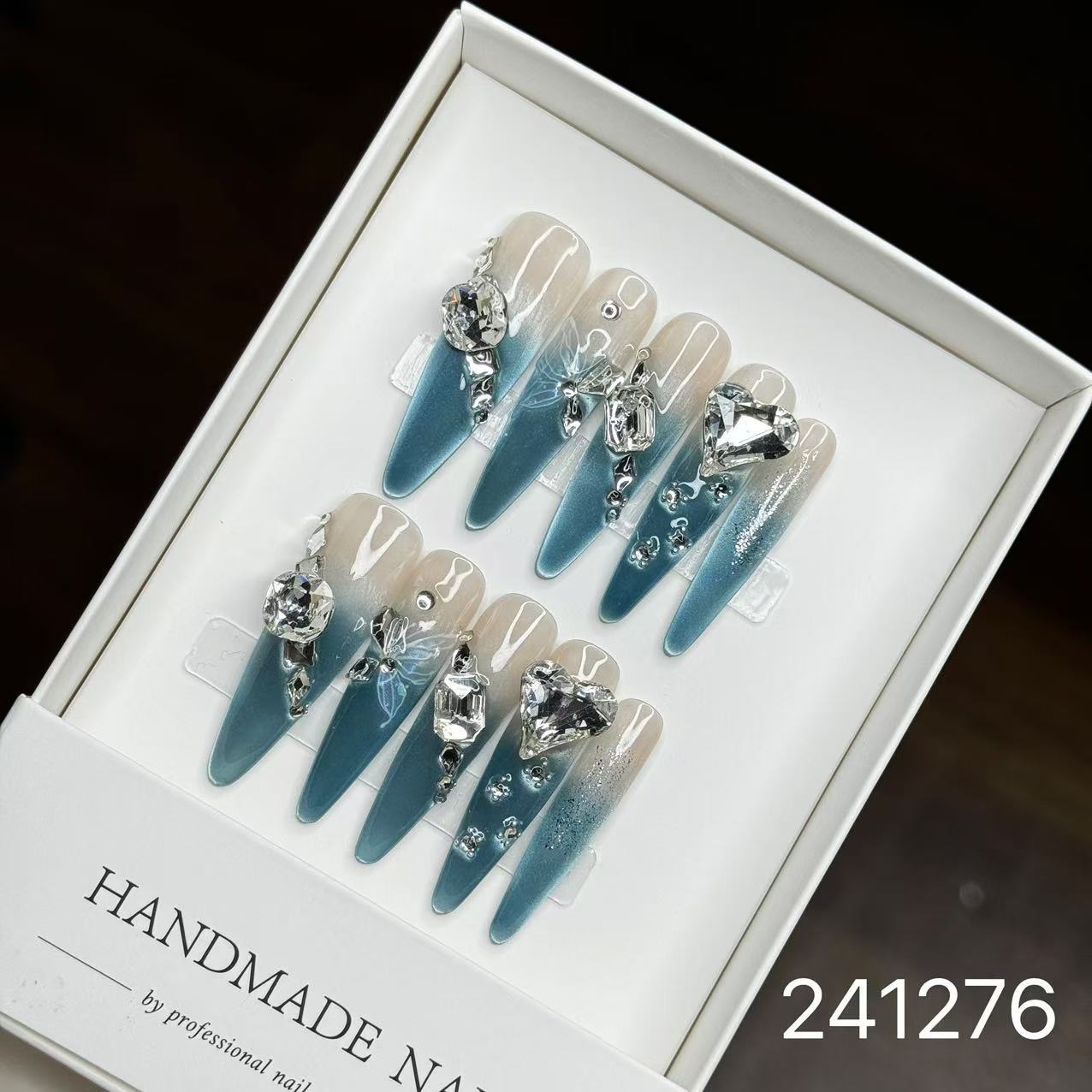 1030- Handmade press on nails fake nails removable