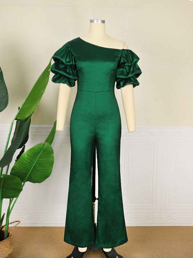 High Waist Slim Fit Jumpsuit
