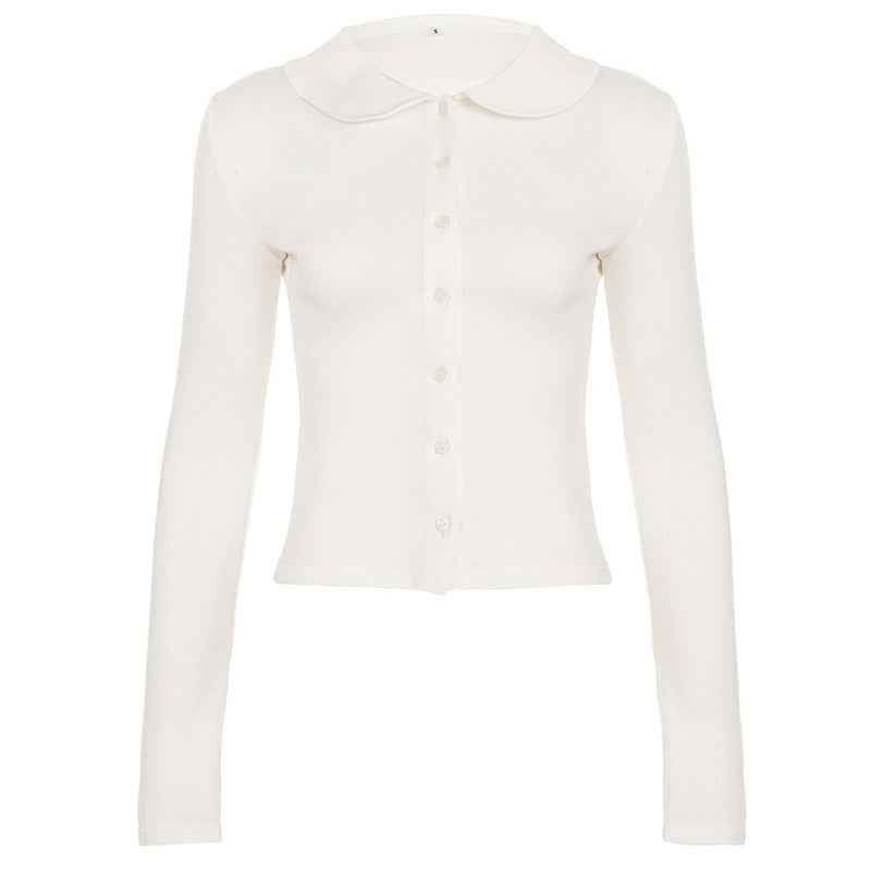 Knitted Cardigan Blouse