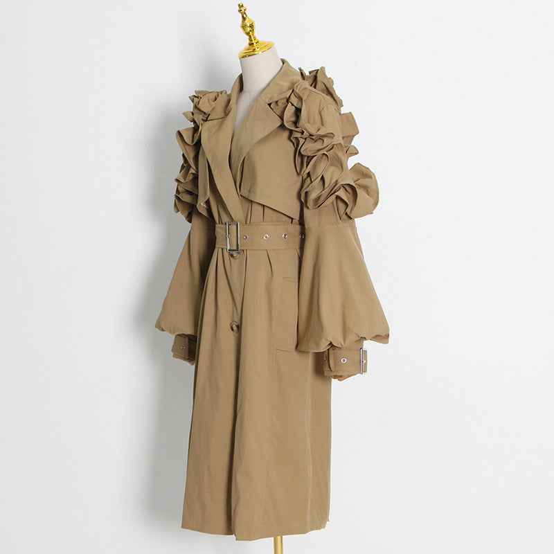 Elegant High Grade Windbreaker for Women Jacket MUNSIEUR