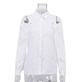 Women's Detachable Long Sleeve Blouse