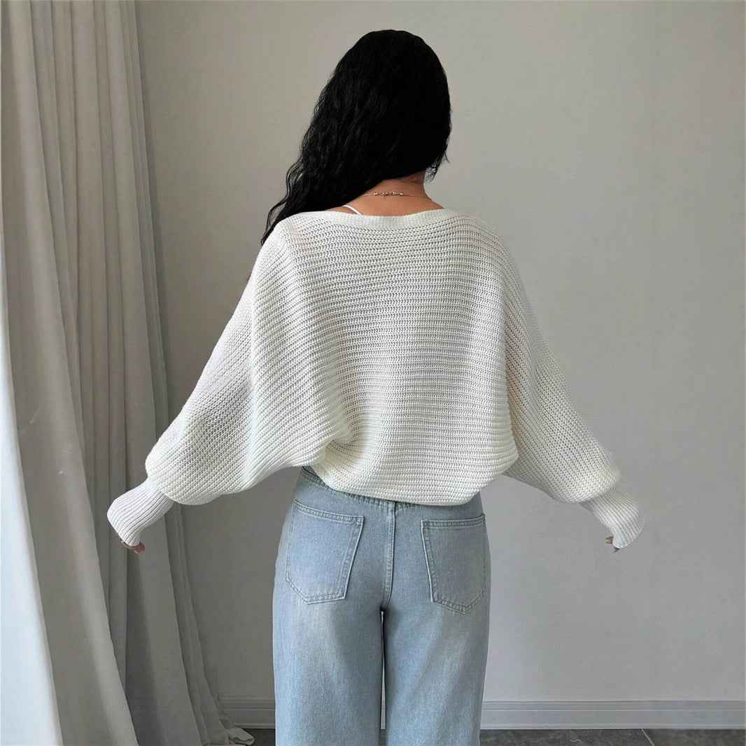 Loose All Match Knitted Cardigan Sweater