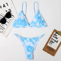 Women Three Point Sexy Bikini Split Swimsuit
