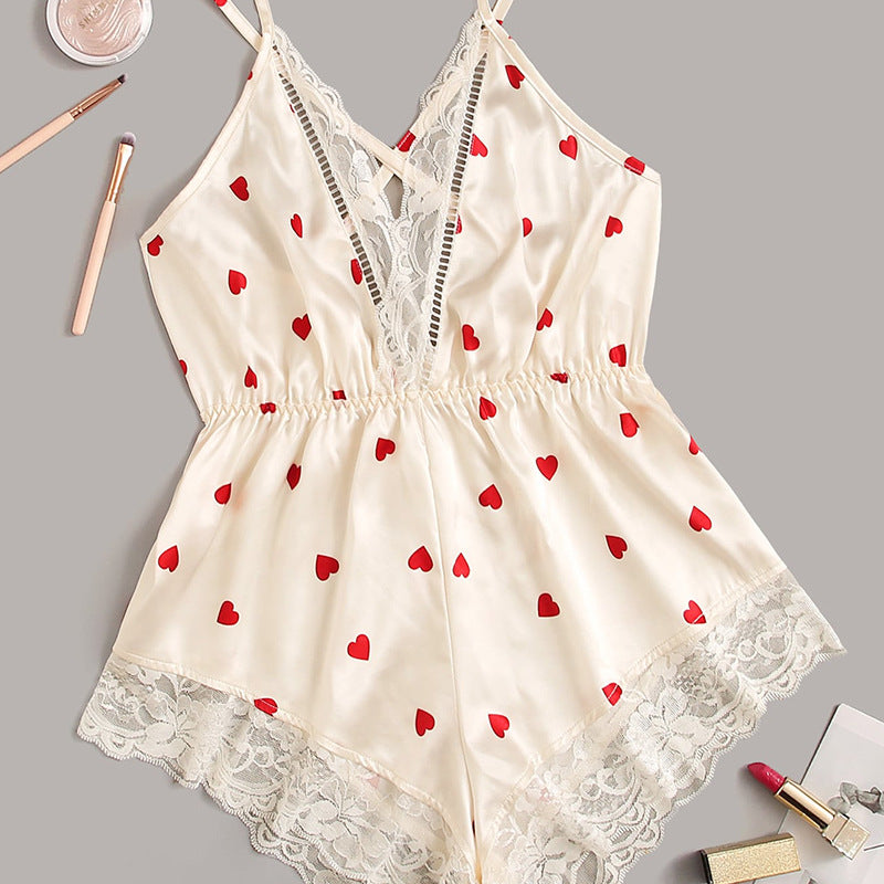 Women's Sleepwear Love Print Valentine's Day Collection