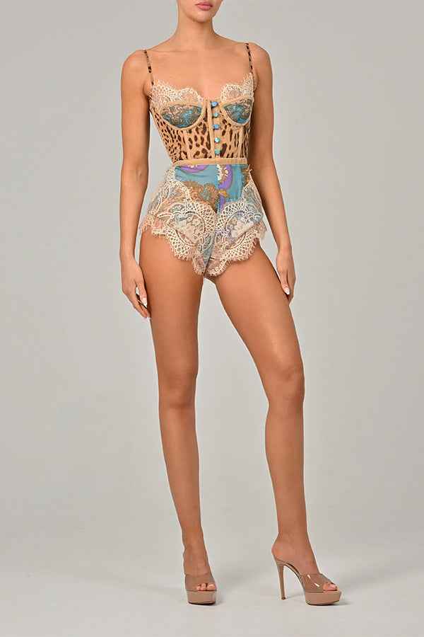 Spring Summer Spaghetti Strap Jumpsuit