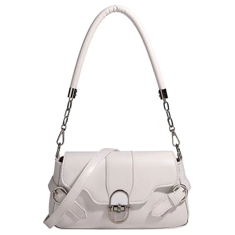 Small shoulder bag, commuter versatile hobo shoulder bag, design baguette bag shoulder bag
