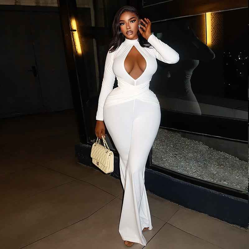 Long Sleeved Jumpsuit