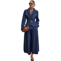 Women's Denim Skirt Set