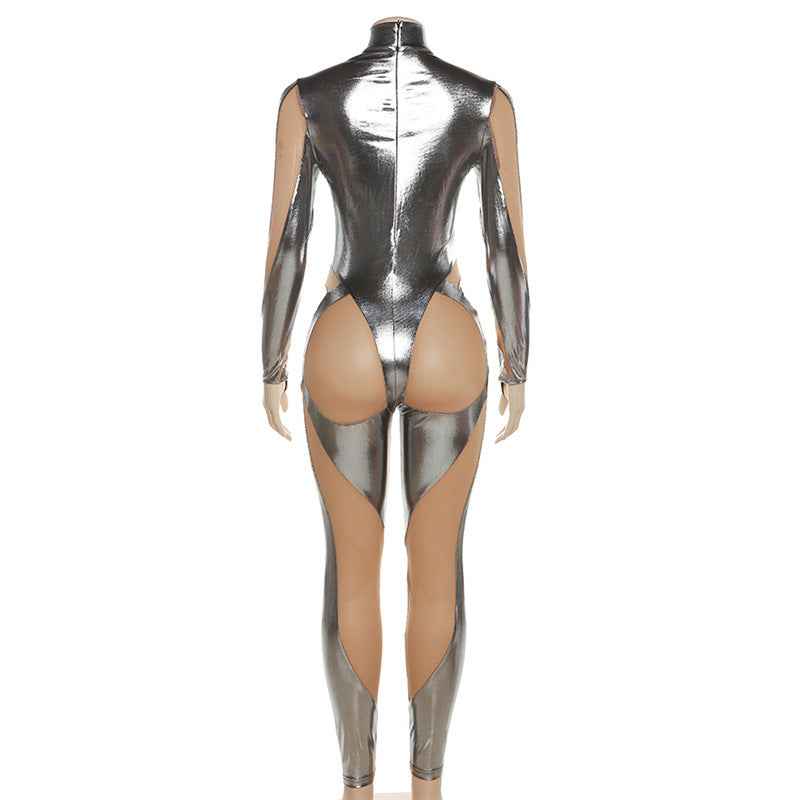 Metallic Jumpsuit for Women