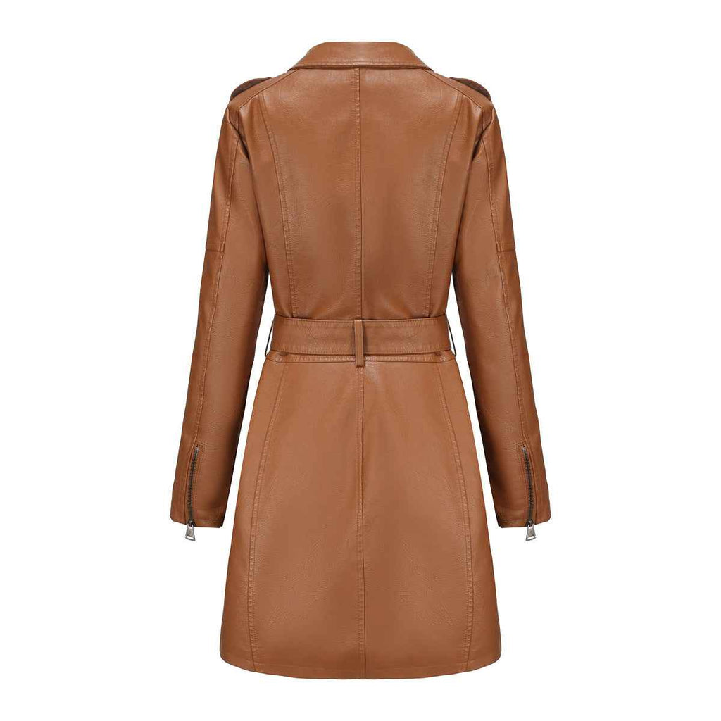 Mid Length Jacket Casual Women's Jackets