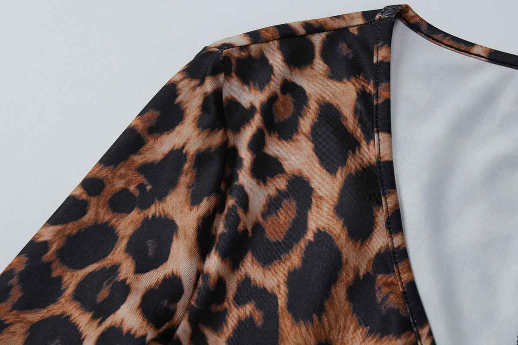 Leopard Print Romper