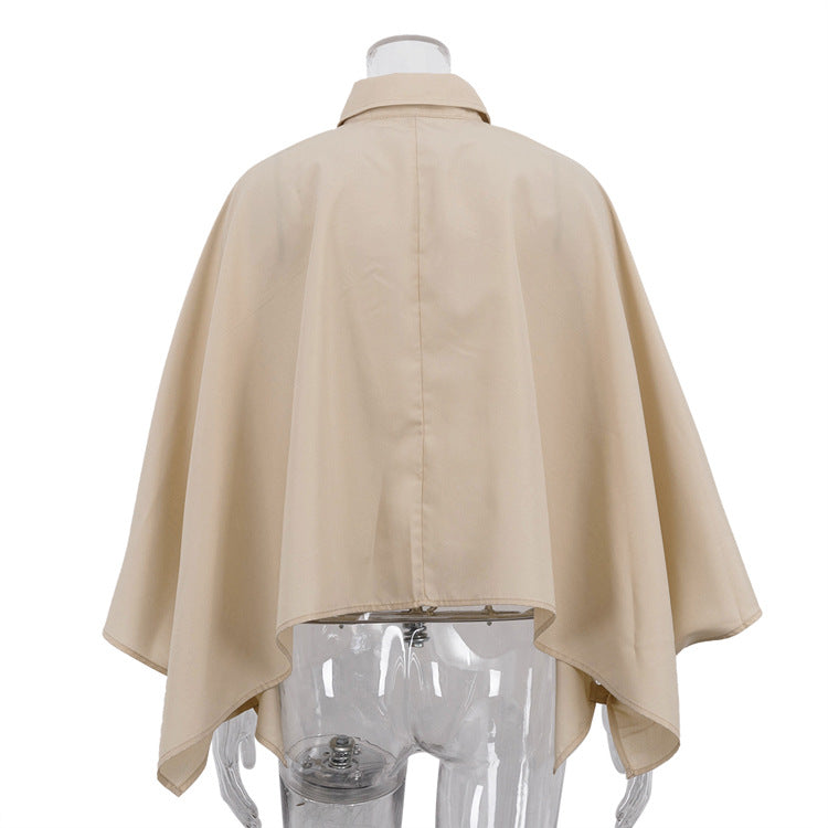 Batwing Sleeve Cardigan Blouse