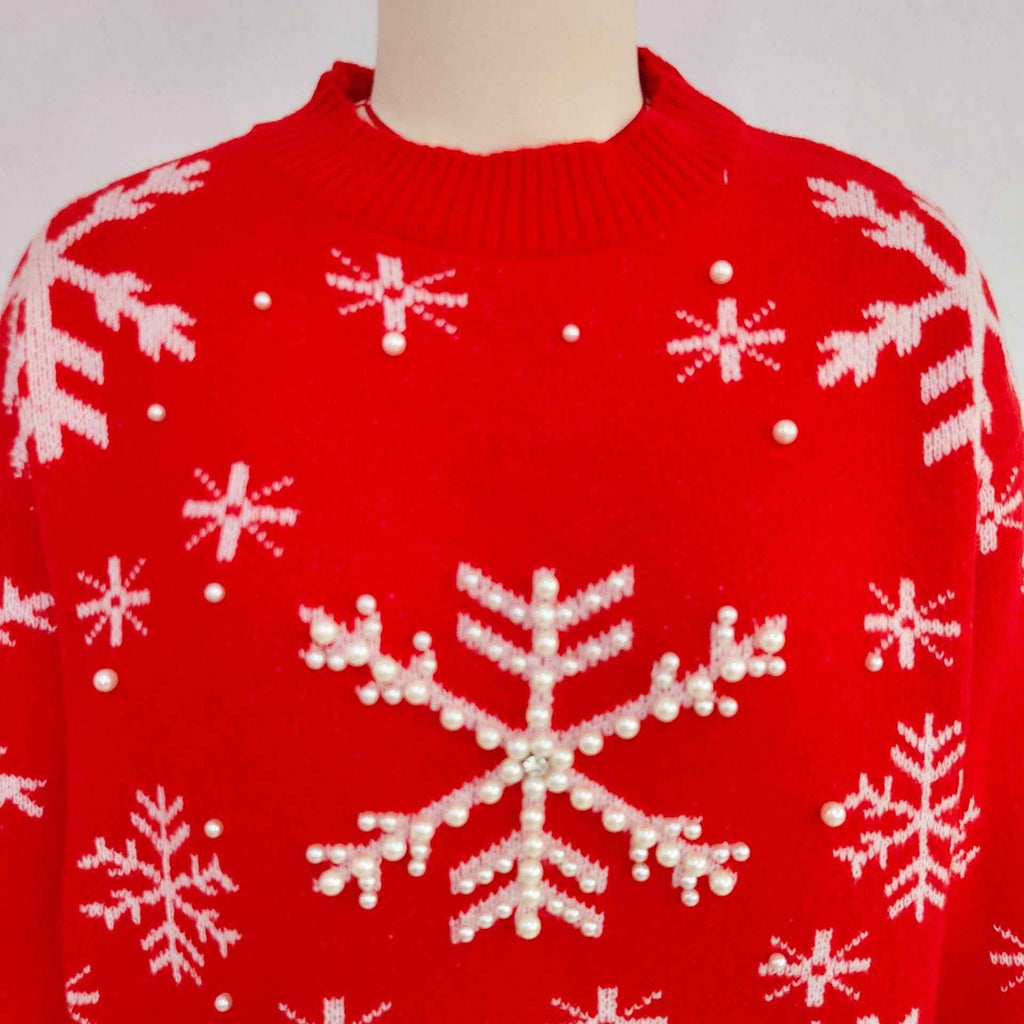 Christmas Knitted Pullover Casual Sweater