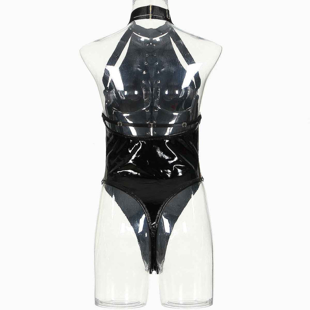 Seduction Metal Bodysuit Lingerie