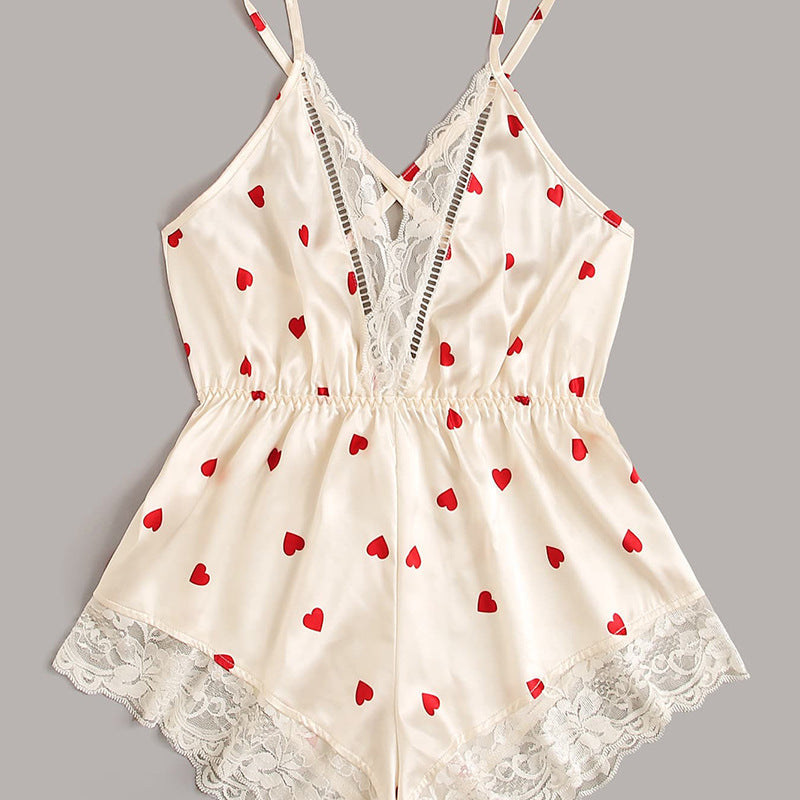 Women's Sleepwear Love Print Valentine's Day Collection