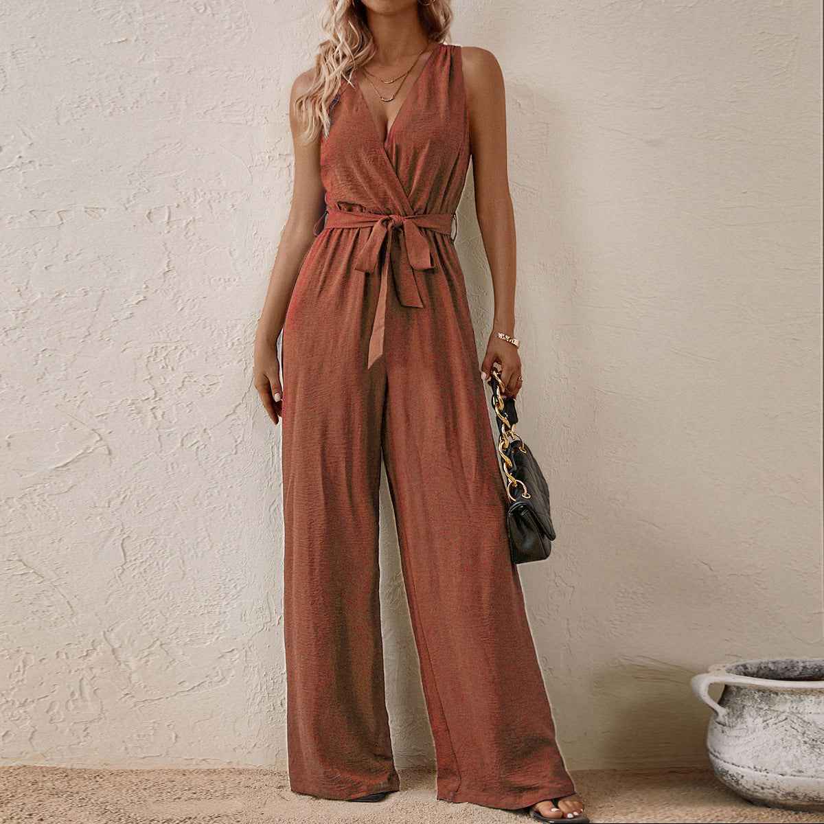 Sleeveless Jumpsuit New Arrivals