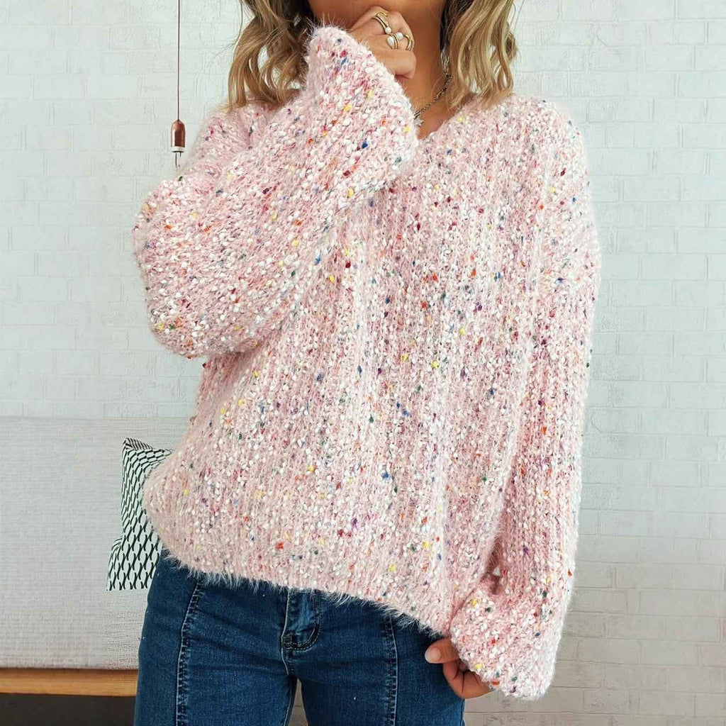 Knitted Pullover Sweater for Women